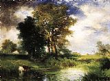 Thomas Moran Famous Paintings - The Passing Storm